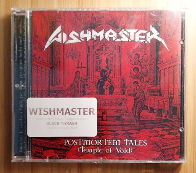 CD - WISHMASTER - POSTMORTEM TALES ( TEMPLE OF VOID ) -- HEAVY METAL/BLACK METAL