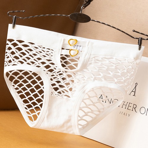 Damen Slips Unterwäsche Intim Baumwolle Sexy Damen Aushöhlen Höschen Schlüpfer - Bild 6 von 20