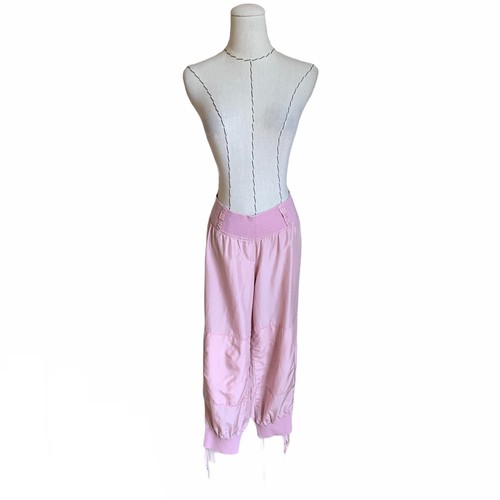 Vintage Y2K 90s BEBE Pink Silk Cargo 