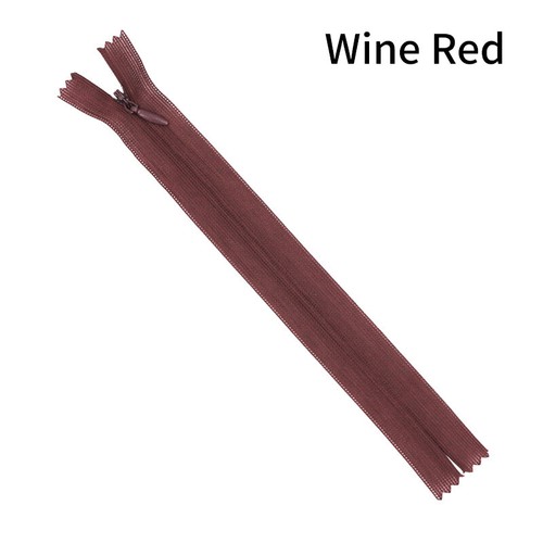 10Pc 18-60cm 3# Invisible Zip Zipper Nylon Closed End Sewing Craft DIY Dress Zip - Picture 10 of 32