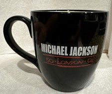 Michael Jackson Official O2 Arena 50 London Exhibition 2009 &ldquo;Bad&rdquo; Coffee Mug AEG