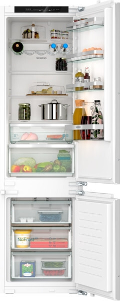 Siemens Silber Einbaukühlgefrierkombination Iq300 "Ki96nvfd0" 1935 Cm Hoch 558 Cm Breit No Frost: Nie Wieder Abtauen von Baur - Bild 2