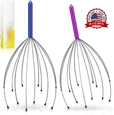 Masajeador De Cabeza Cuero Cabelludo Manual Relajante Antiestr s 2 PCS