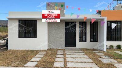 VENTA DE CASA NUEVA DE UN NIVEL EN FRACC. PRIVADO BENEDICTO LÓPEZ