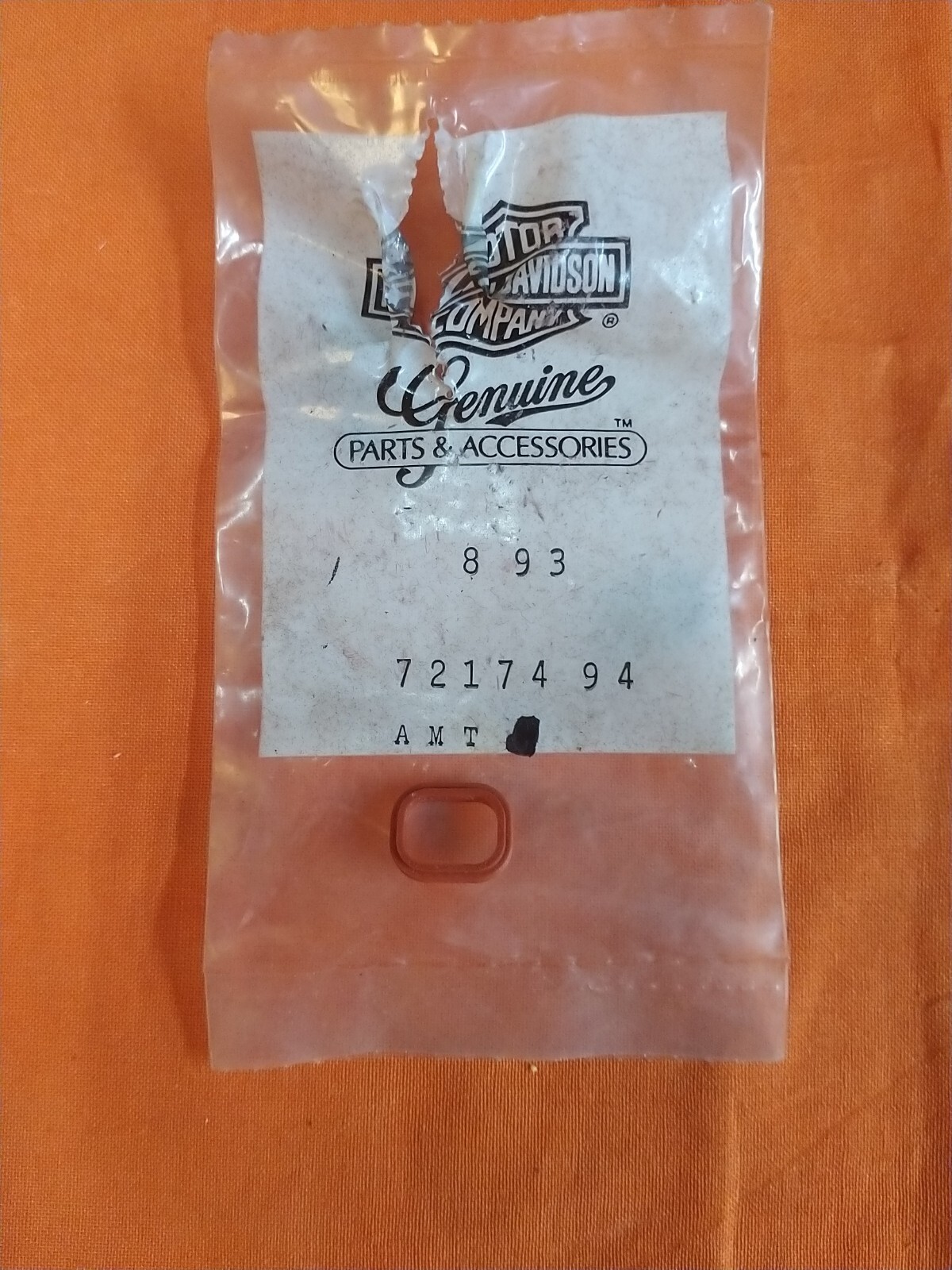 HARLEY DAVIDSON GENUINE 4 WAY PLUG FRONT SEAL 72174-94