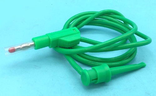 Retractable cap 4mm Stackable Banana Plug TO Test hook 0.5/1/2M Test Lead cables - Picture 6 of 17