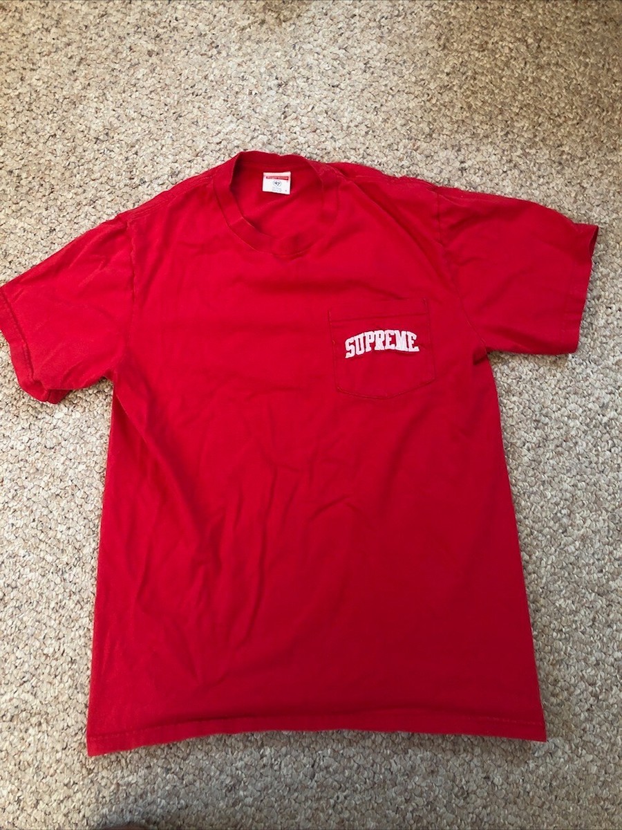 Supreme Raiders '47 Brand Red Pocket Tee Streetwear