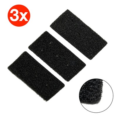 3x HX 481010716911 Schwammfilter für Bauknecht Whirlpool Privileg Trockner