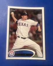 2012 Topps Mike Adams #8 Texas Rangers