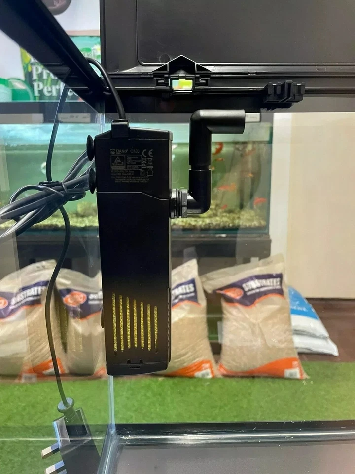 ** BRAND NEW ** Glass Fish Tank Aquarium With Stand, LED Light, Heater, Filter - Image 3 of 4