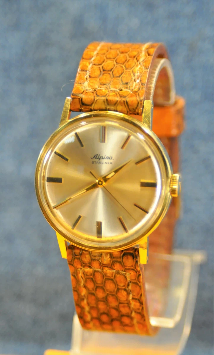 Alpina clearance gold watch