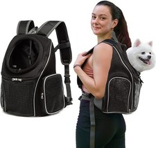 Pet Carrier Backpack Adjustable Pet Front Cat Dog Carrier Travel Bag Head Out