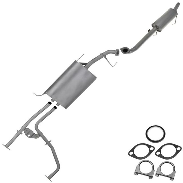 Resonator Muffler Exhaust System Kit fits 20012004 Pathfinder eBay