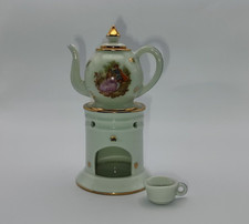 Limoges Miniature Tea Set Antique Made In France Vintage Porcelain