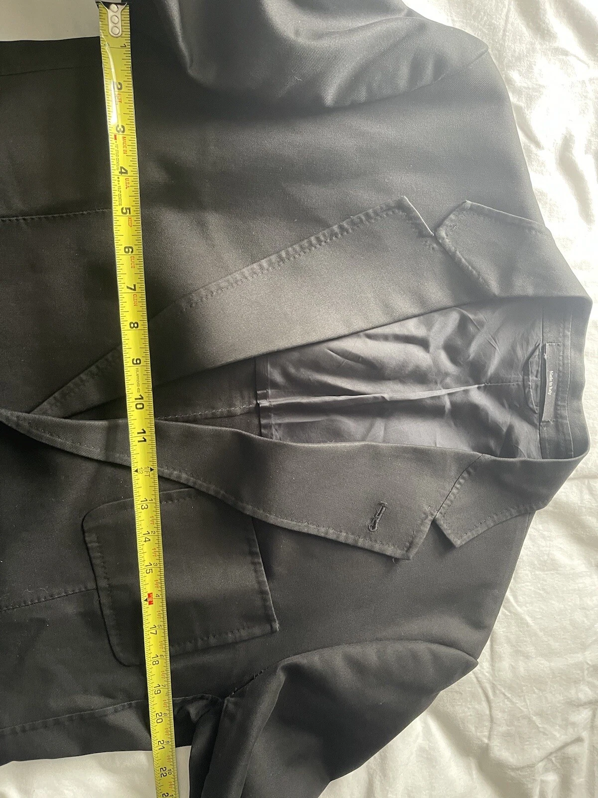 Blazer vintage da uomo nero Gucci taglia 42