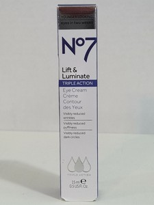 lift & luminate triple action eye cream