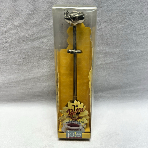 Honey Bee Handle Tea Infuser Stainless Steel 6.5” JOIE 2005 OPEN BOX- NEW UNUSED - Picture 2 of 11