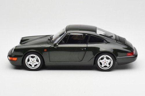 187321 Porsche 911 964 Carrera 4 Green Metallic Norev 1/18 - Imagen 4 de 8