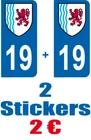 2-STICKERS-PLATE-SELF-REGISTRATION-DEPARTMENT-LOGO 19