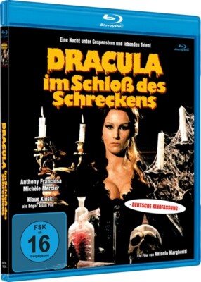 DRACULA IM SCHLOß DES SCHRECKENS - KLAUS KINSKI,   BLU-RAY NEU