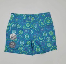  59 The North Face Girl's Kids Blue Hiking Water Adjustable Waist Shorts Size XL