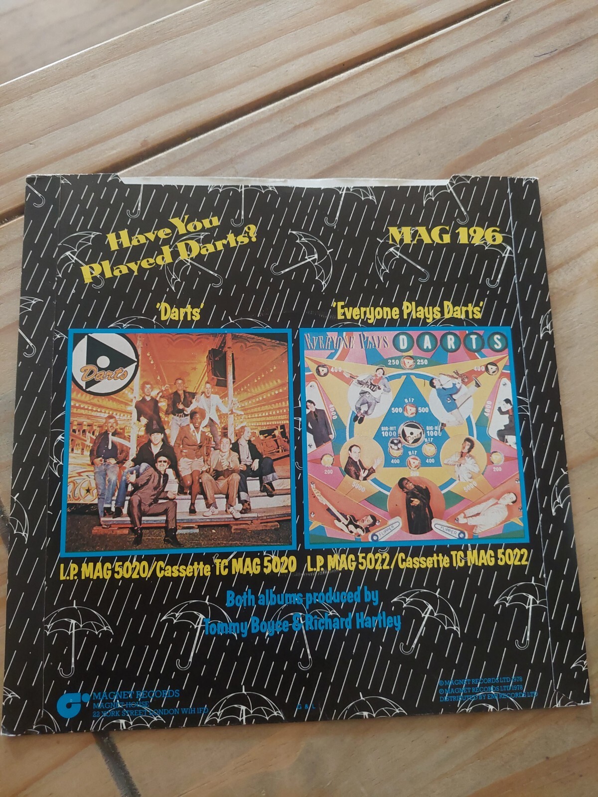 Darts It's Raining 7" Vinyl Single eBay