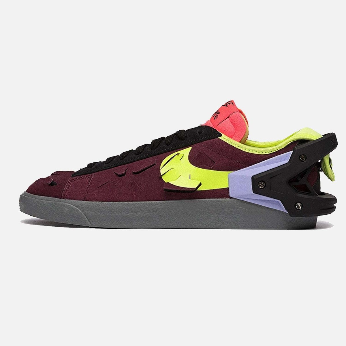 Men's Nike Blazer Low Acronym Maroon UK