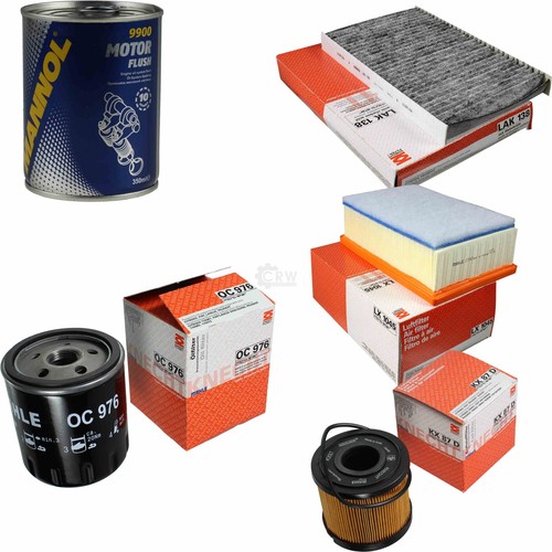 MAHLE / KNECHT Set Filtro Abitacolo LAK 181 LX 1211 Filtro Olio