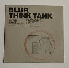 RARE Blur - Think Tank CD W/ Stamped ‘ Petrol Head ‘ Illustration By Banksy
