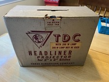 Vintage TDC Headliner Projector 225 for 2"x2" Slides Made in USA
