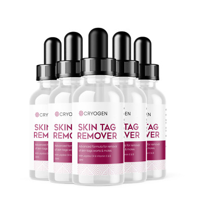 (5 Pack) Cryogen Skin Drops, Cryogen Liquid Drops for Skin Health  (300ML)