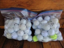 86 Mixed Golf Balls Nike Srixon Maxfli Noodle+  More 8+Lbs.  Only 39 Cents Each