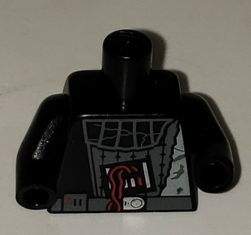 LEGO Piece Minifigure Star Wars Darth Vader Torso and Arms Damaged Resurrection!