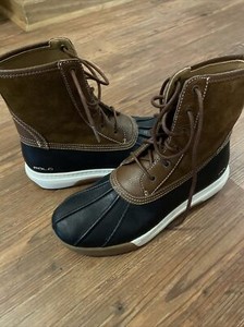 ralph lauren declan leather duck boot