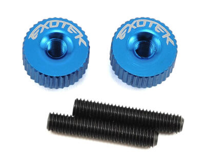 Exotek M3 Twist Nut (Medium Blue) [EXO1191MBL]