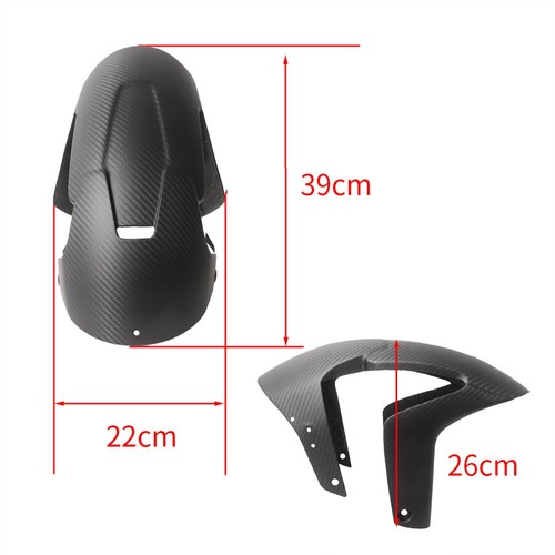 For Aprilia RSV4 2022 Carbon Fiber Front Fender Hugger Mudguard Matte - Picture 12 of 12