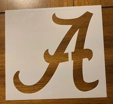 Alabama Crimson Tide Reusable 10 MIL Laser Cut Mylar Stencil Painting Art Supply