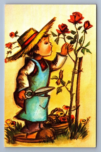 Postcard Vtg Alfred Mainzer Little Folks Paintings Children 644