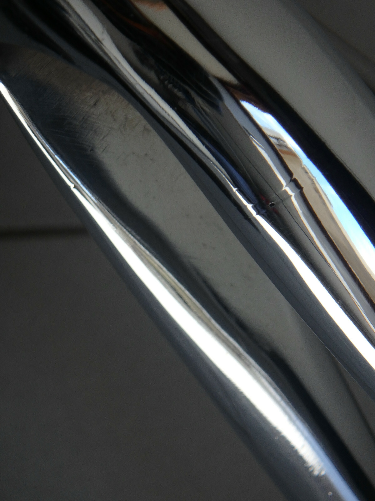 Details zu VERY RARE Chrome finish Vintage Race Road Bike Fork 1\