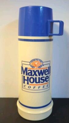 Vtg. Maxwell House Thermos Good To The Last Drop