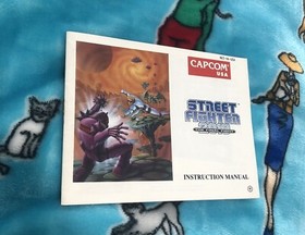 NES Nintendo Video Game CIB Complete Street Fighter 2010