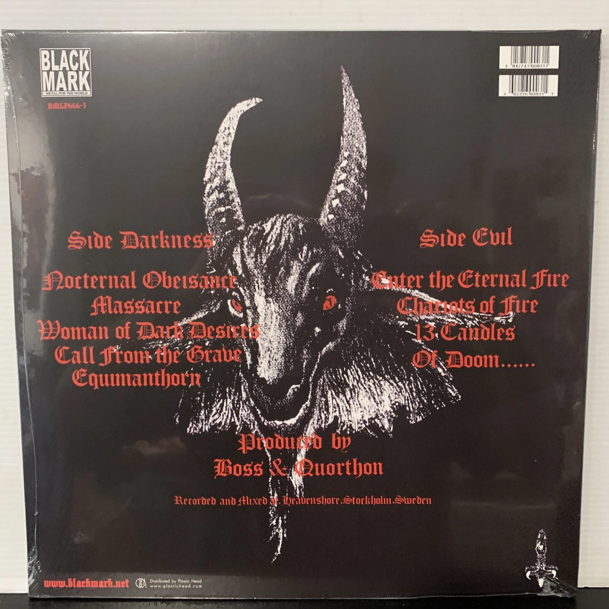 希少】BATHORY S/T Black Mark オリジナル LP