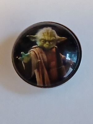 18 mm snap button charm - Yoda 2