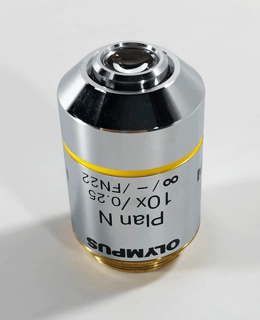 Olympus UIS2 Objective Plan N 10x 0 25 FN22 10 55mm Working 