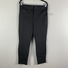 Old Navy High-Waisted Pixie Skinny Ankle Pants Size 10 Gray