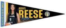 ANGEL REESE Chicago Sky WNBA Premium Felt 12x30 Collectors PENNANT