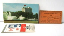 Standard Oil Gas Memorabilia Postcard Gas Dividend Card Matchbook Vintage -GL