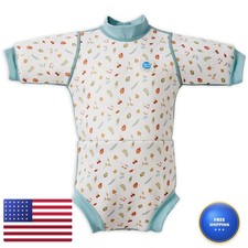 Splash About Happy Nappy Wetsuit Swimsuit Babies Toddlers Built-In Swim Diaper