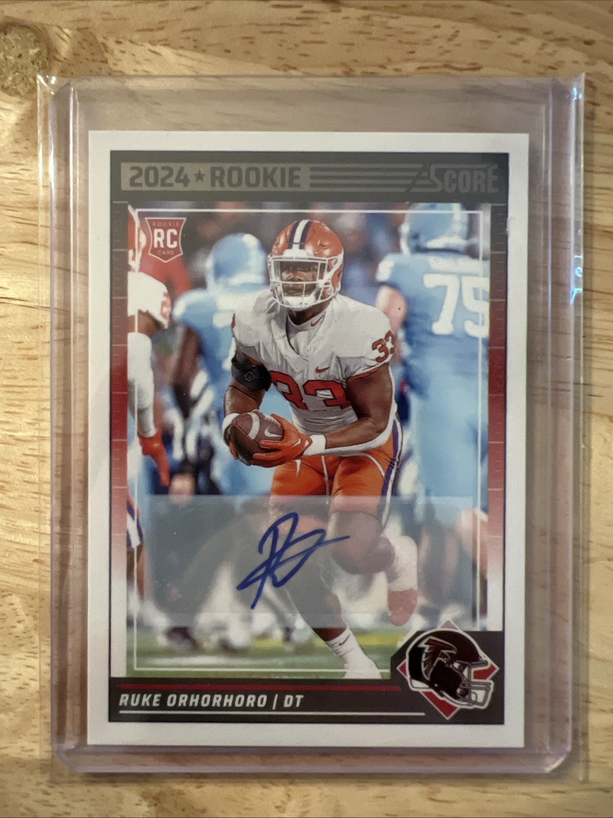 Ruke Orhorhoro Panini Score #358 Signature