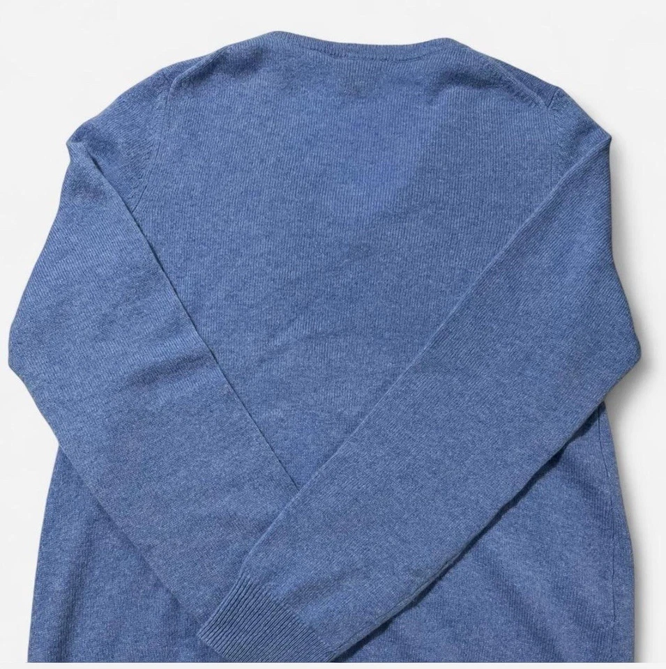 Suéter Only Mine 100 % cachemir para mujer L azul océano 2 capas suave acogedor minimalista Foto 4 de 4